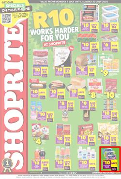 Shoprite KwaZulu-Natal : Xtra Savings (07 July - 20 July 2025), page 1