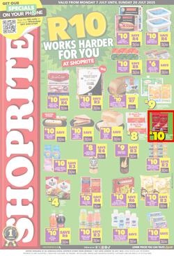 Shoprite KwaZulu-Natal : Xtra Savings (07 July - 20 July 2025), page 1