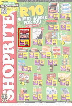 Shoprite KwaZulu-Natal : Xtra Savings (07 July - 20 July 2025), page 1
