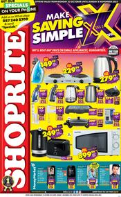Shoprite KwaZulu-Natal : Home Essentials (23 October - 5 November 2023)