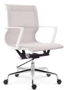 Satu White Executive Operators Office Chair