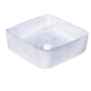 Ivory Cement Concrete Basin/Sink 36x36x12cm