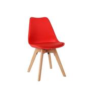 Linx Cyrus Home Chair-4 Pack(Red)
