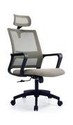TOCC Antonio Office Chair with Headrest - Grey