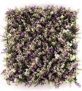 Artificial UV Protected Ivy Hedge Panel Purple Murtle - 1m x 1m