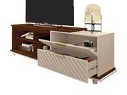 Spear TV Stand – Dark Brown