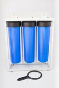 SUPERPURE 3-Stage Whole House Water Filtration System on Stand