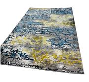 Alin Blue Yellow Web Rug (160 x230cm)