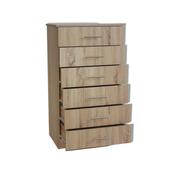 Lagos 6 Drawer Chest of Drawers Beech