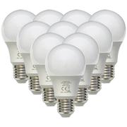 9W LED E27 Pack of 10 Cool White Lamps (LA60E27-9C) - Major Tech