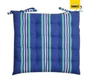 Design House Tucks and Strings Chair Pad - Blue/White