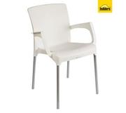 Napoli CH-TSST-WH-OD-B Arm Chair - White (880 x 770 x 940mm)