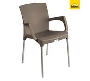Napoli CH-TSST-CP-OD-B Arm Chair - Cappuccino (880 x 770 x 940mm)