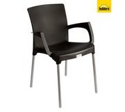 Napoli CH-TSST-BK-OD-B Arm Chair - Black (880 x 770 x 940mm)