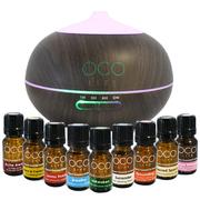 OCO Life Ultrasonic Diffuser, Humidifier & Purifier with 9 oil Blends