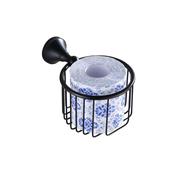 BTB024- Blackened brass spare toilet roll holder
