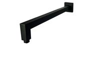 Devario Gia 40cm Shower Arm Square- Black