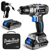 20V Brushless Drill (incl. 2x2Ah Batteries, Charger, Bag)