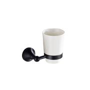 BTB026- Blackened brass toothbrush holder