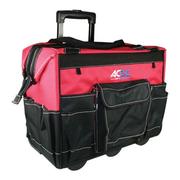 42 POCKET POLYESTER TOOL BAG C/W TROLLEY