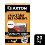 Tile Porcelain Adhesive AXTON Grey 12 Hour 20kg
