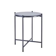 SIDE TABLE NATERIAL MOBIS STEEL GREY