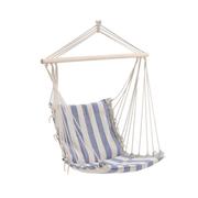 HANGING CHAIR 90X55CM BLUE WHITE STRIPE