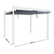AWNING PERGOLA ALU320X360MEDIUM40G.GRY