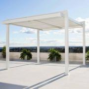 PERGOLA NATERIAL PERSEA MODU ROOF WHITE