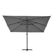 SIDE UMBRELLA AURA SQUARE GREY SHADOW