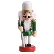 HANGING WOODEN NUTCRACKER - GREEN