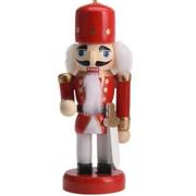 HANGING WOODEN NUTCRACKER - RED