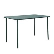 Café Steel Patio Table Kaki Green L120cmxW70cm (Excluding Chairs)