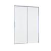 Sensea Remix Shower Door Single Slider Chrome with Clear Glass W120xD8.5cmxH195cm