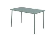 Café Steel Patio Table Agave Green L120cmxW70cm (Excluding Chairs)