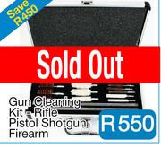 Gun Cleaning Kit - Rifle Pistol Shotgun Firearm 