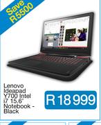 Lenovo Ideapad Y700 Intel i7 15.6" Notebook - Black