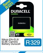 Nikon EN-EL9/EL9E Camera Battery Duracell