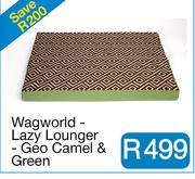 Wagworld - Lazy Lounger - Geo Camel & Green