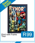 Print with Frame Thor