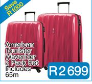 American Tourister Waverider 2 Pack Set Includes 65m & 