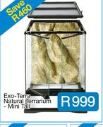 Exo-Terra Natural Terrarium - Mini Tall