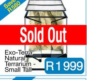 Exo-Terra Natural Terrarium - Small Tall