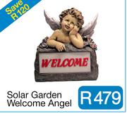 Solar Garden Welcome Angel