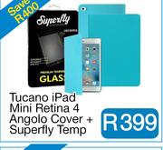 Tucano iPad Mini Retina 4  Angolo Cover + Superfly Temp