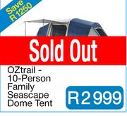 OZtrail - 10-Person Family Seascape Dome Tent