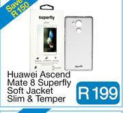 Huawei Ascend Mate 8 Superfly Soft Jacket Slim & Temper