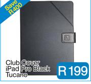 Club Cover iPad Pro Black Tucano