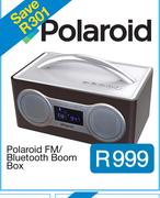 Polaroid FM/Bluetooth Boom Box