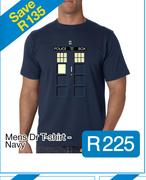 Mens Dr T-shirt - Navy